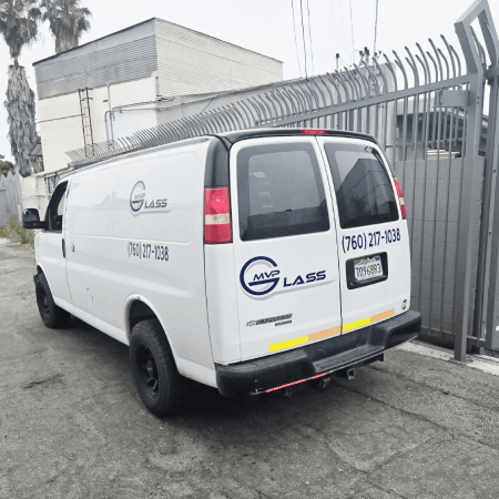 Auto Glass Repair In Hesperia, CA. Service Van